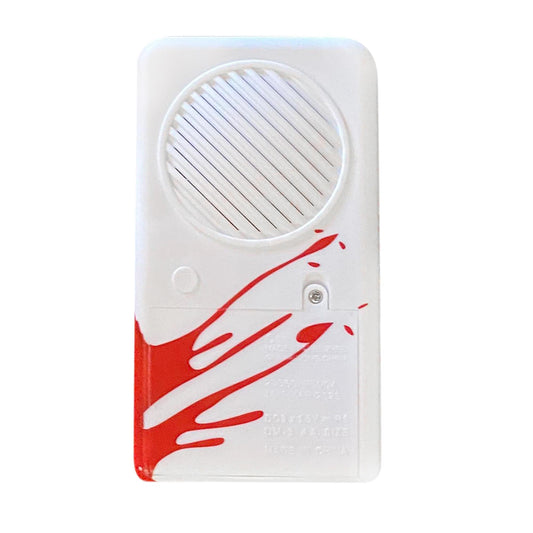 Fun World Ghost Face - Cambiador de voz de lujo del 25 aniversario