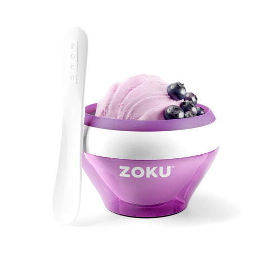 Zoku Purple Ice Cream Maker, Instant Ice Cream Maker
