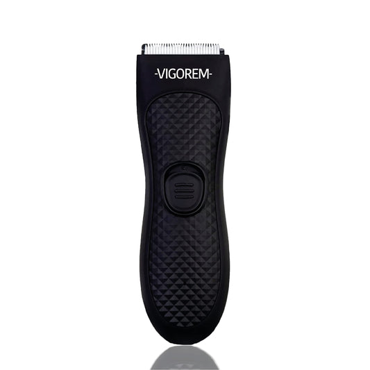 VIGOREM Light Rasuradora para hombre corporal y zonas íntimas,Impermeable grado IPX-6,cuchillas de cerámica anticorte diseño compacto ideal para viajar y llevar a todos lados