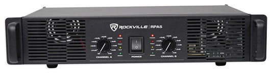 Rockville R4G150B Bobina de cable para amplificador de auto o tierra, 4 AWG (calibre de alambre estadounidense), 45 m, negro, 1000 vatios