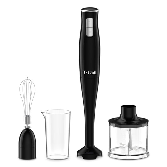 Batidora de Inmersión T-fal, Procesador de Alimentos, Turbo Mix con Accesorios, 400 W