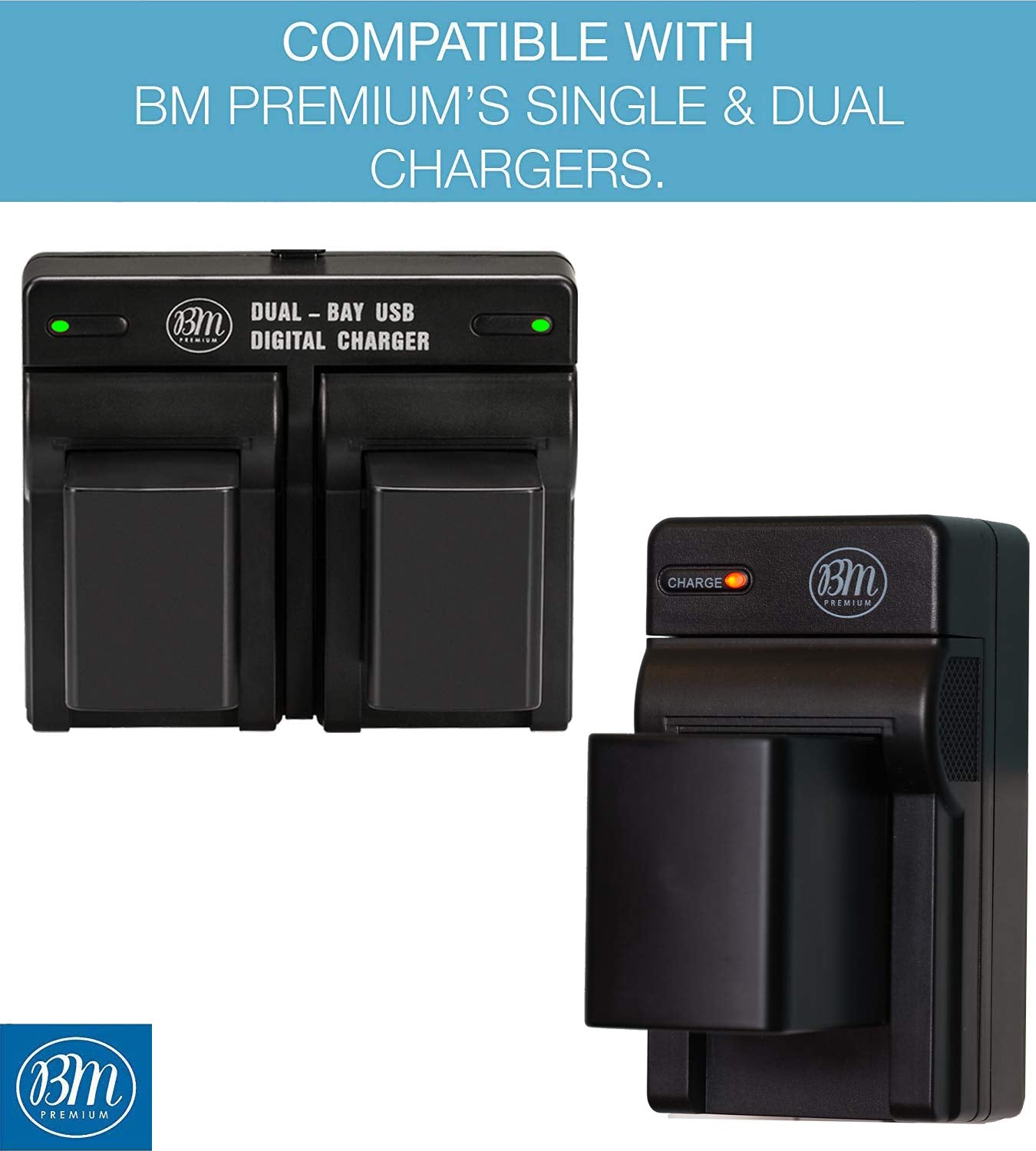 BM Premium 2 BP-820 Batteries for Canon VIXIA GX10, HF G21, HFG30, HFG40, HFM30, HFM31, HFM32, HFM300, HFM301, HFM40, HFM41, HFM400, XA10, XA11, XA15,