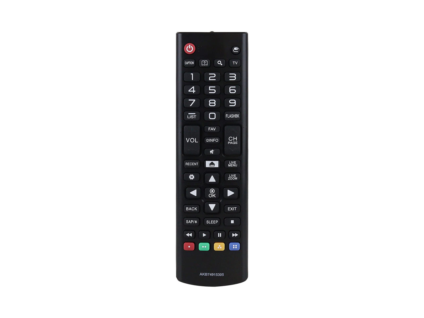 Control Compatible con LG Smart TV Akb74915304 Directo