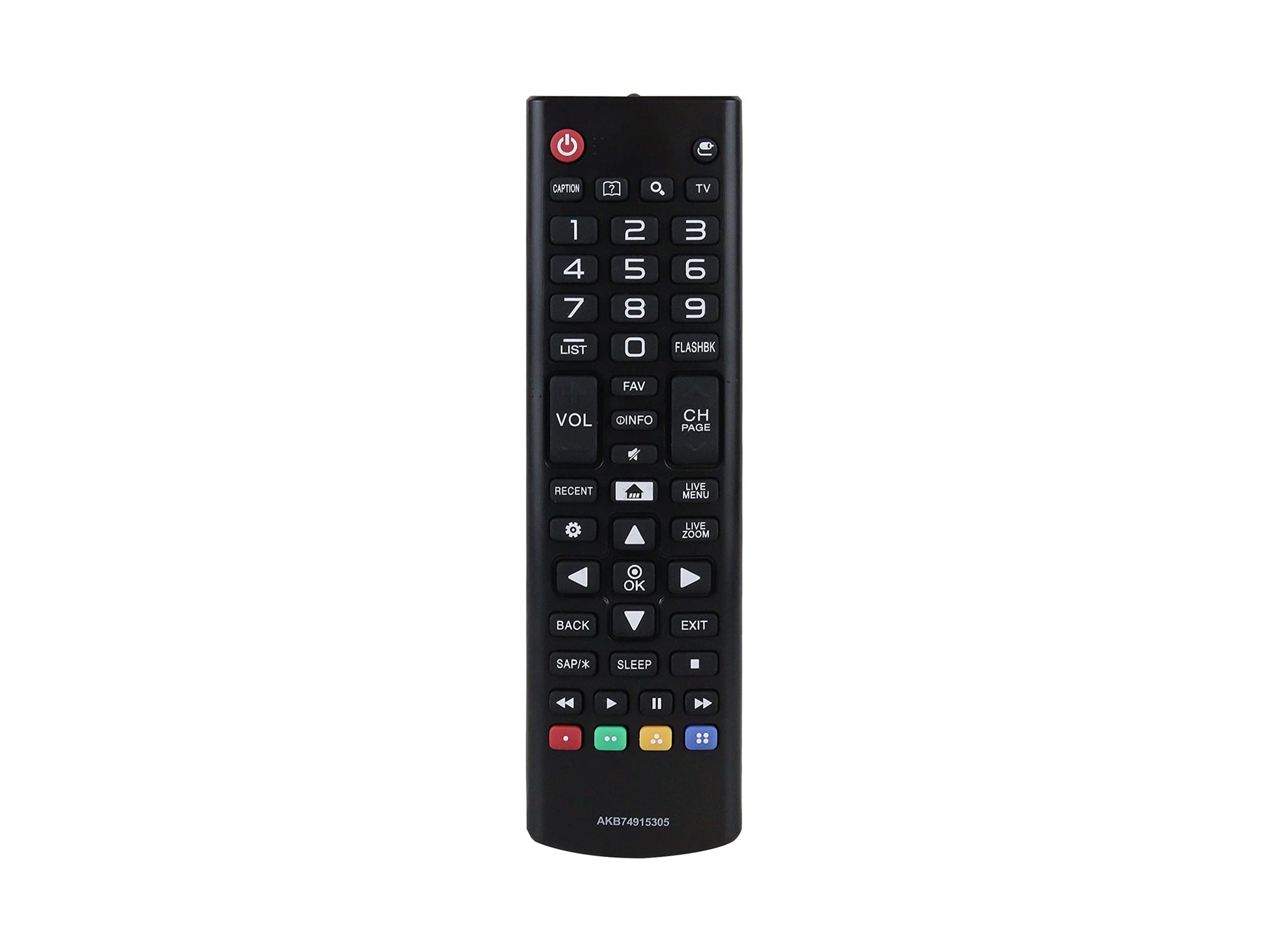 Control Compatible con LG Smart TV Akb74915304 Directo