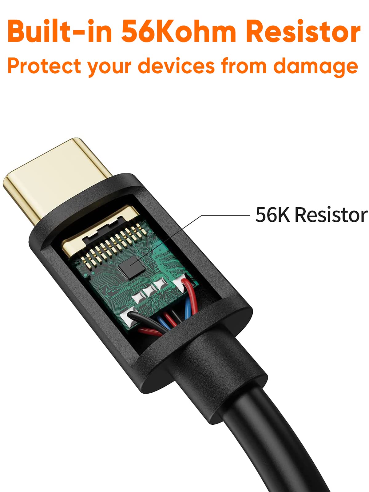 CableCreation Corto USB a USB c 0.5ft USB a a USB C 3a cable de carga rápida 480 Mbps para el Banco de carga Galaxy S23 S23 + S22 s21 S20 / macbook, píxeles, negro de 15 cm