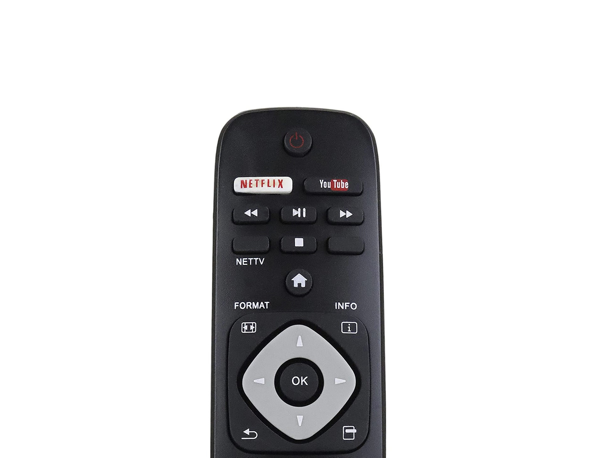 LIDERT Control Compatible con Philips Smart TV Netflix Youtube 4k