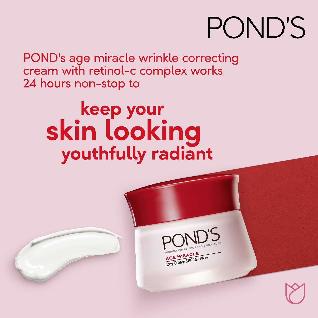 Pond's Age Miracle Wrinkle Corrector Day Cream SPF 18 PA++ - 50g