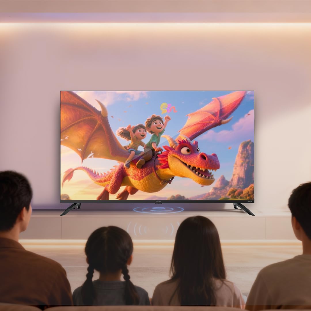 Aiwa Smart TV 50 Pulgadas QLED 4K UHD Roku TV AW50RKQ con HDR, Dolby Audio, WiFi, Bluetooth, 4 HDMI eARC, Pantalla Ultra HD