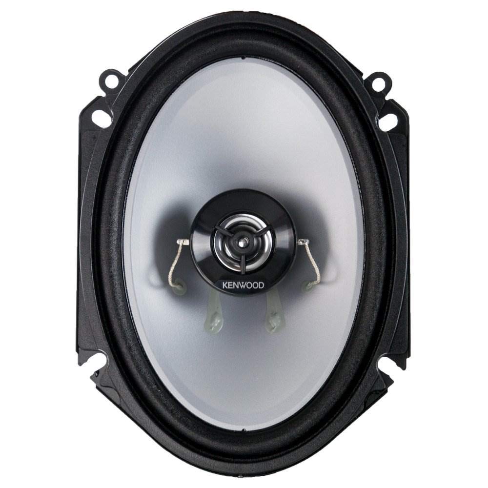 Altavoces Estéreo Kenwood Negro 6X8 250 W 2 Vías para Coche