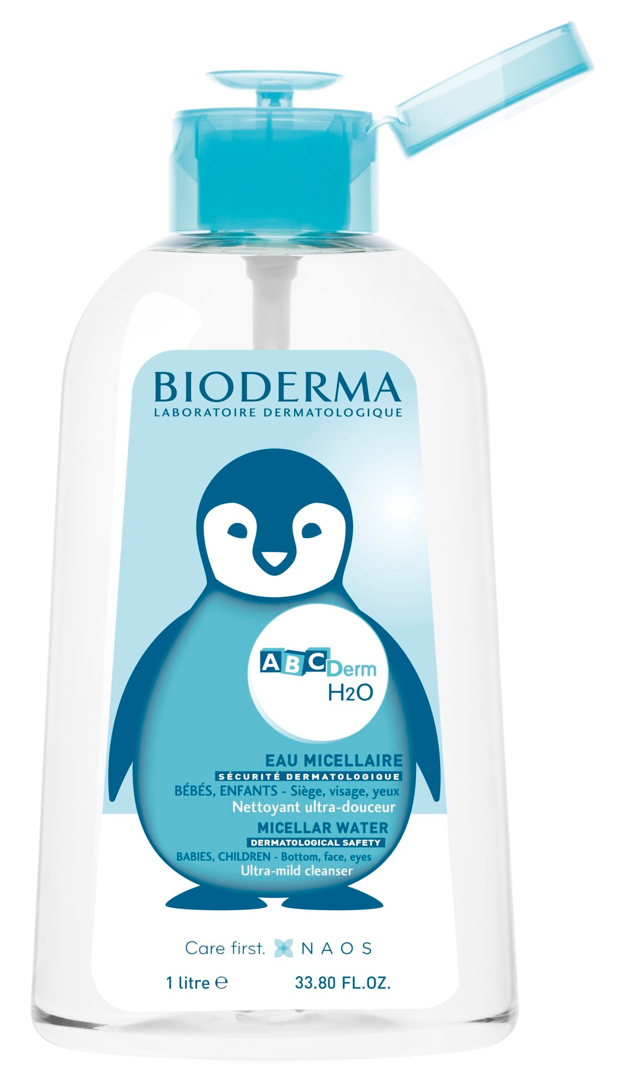 Bioderma ABCDerm H2O Agua Micelar. 1 Lt