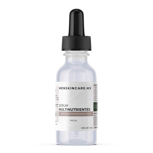 Serum Coctel Multinutrientes con Neoglucosamina, Extracto de Cúrcuma, Vitamina E, Retinol y Acido Hialuronico, Ayuda a la hiperpigamentacion, regenera el cutis, unifca el tono de tu piel.