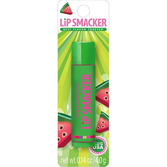 Pack de 2 Bálsamos Labiales Lip Smacker con Sabor a Sandía - Hidratante y Delicioso - Ideal para Labios Secos y Agrietados - Cuidado Labial Diario - Regalo Perfecto para Amantes de la Belleza