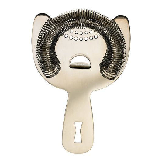 Barfly M37026 - Colador Hawthorne de acero inoxidable, resistente, Filtro de pasador de alta resistencia, Acero inoxidable, 1