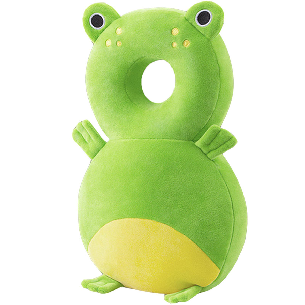Protector de cabeza de bebé para niño pequeño, ajustable, protector de cabeza de bebé, almohadilla de seguridad (rana)