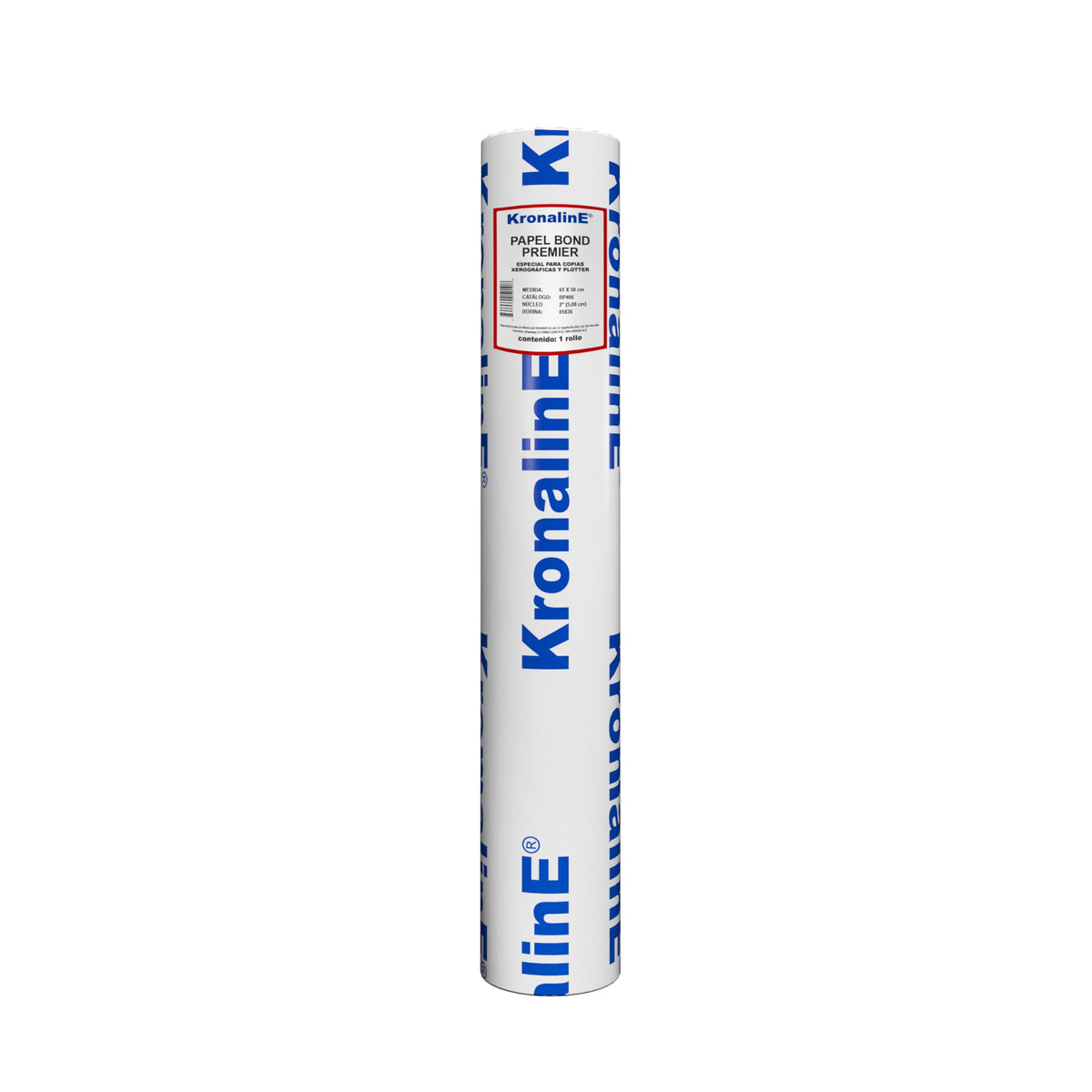Papel Bond Premier Blanco Alta Blancura en Rollo