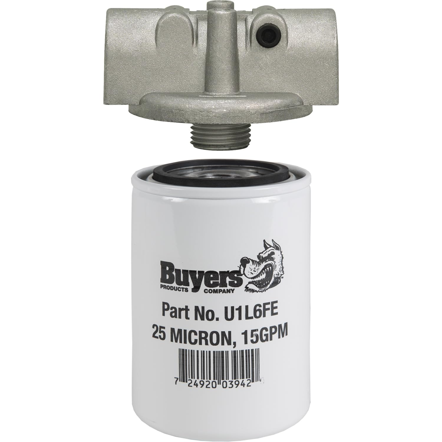 Buyers Products HFA12525 - Conjunto de filtro (conjunto de filtro de 25 micras, 25 psi Byp)