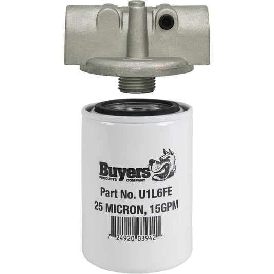 Buyers Products HFA12525 - Conjunto de filtro (conjunto de filtro de 25 micras, 25 psi Byp)
