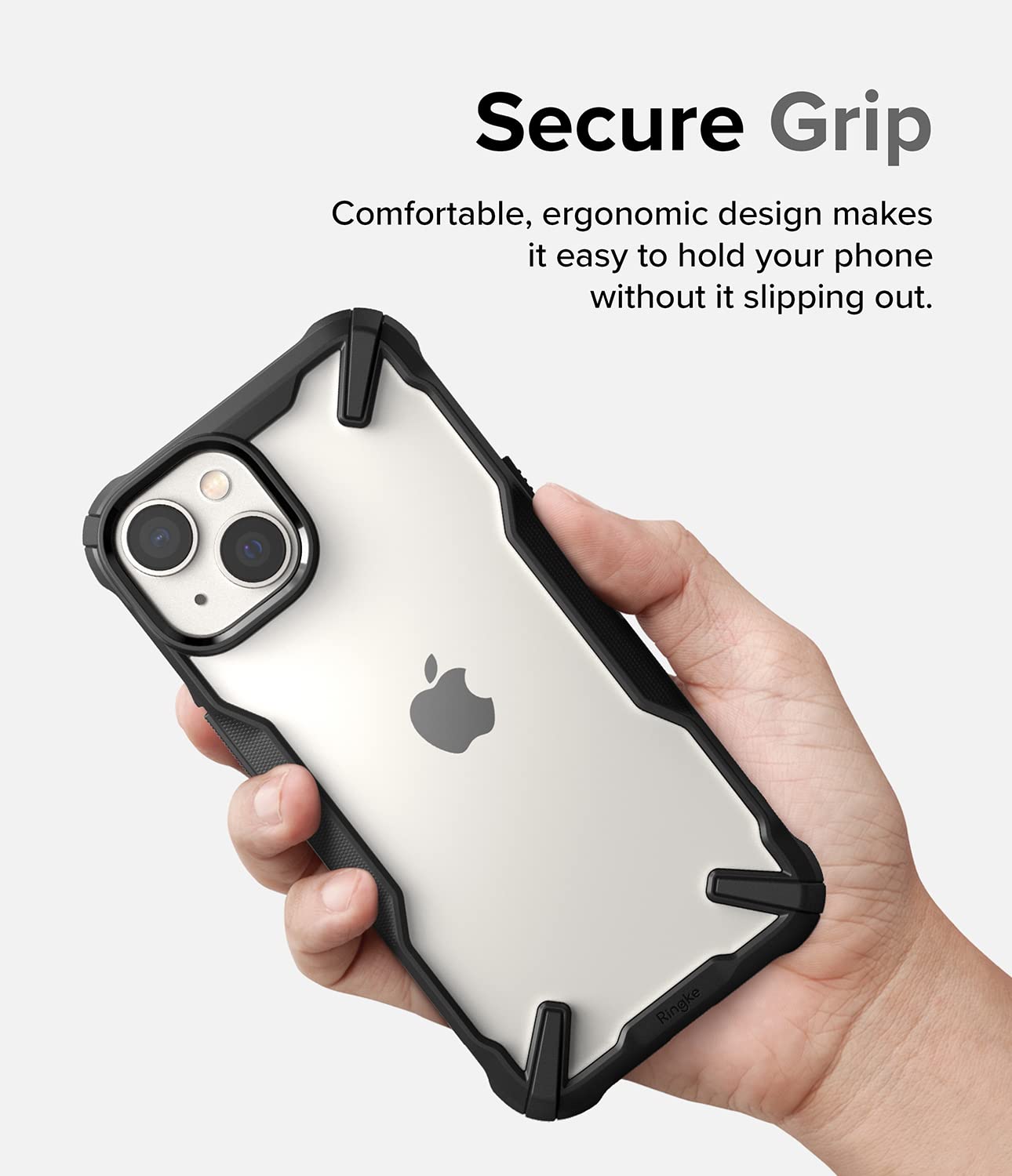 Funda Ringke Fusion-X iPhone 14 Negra Resistente Impactos