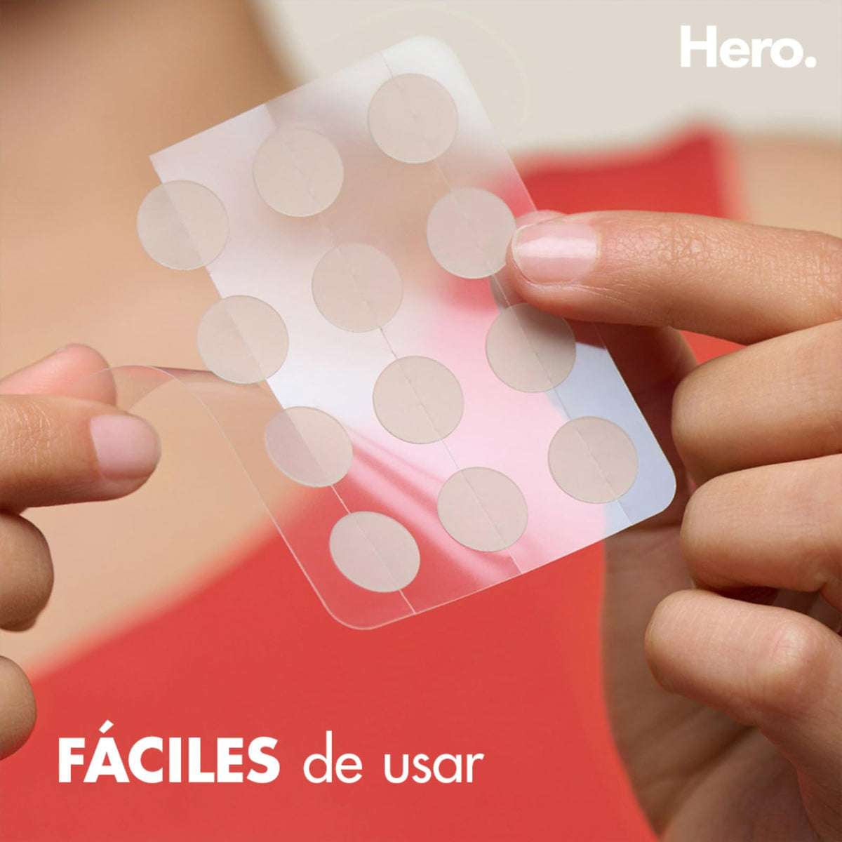 Hero Parches para Acné Mighty Patch Original, Caja con 36 Piezas para Uso de Noche. Absorben las Impurezas en 6 a 8 Horas. Fáciles de Usar y No Contienen Medicamento. Probados Dermatológicamente