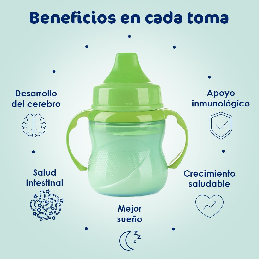 Kabrita Fórmula Infantil de Leche de Cabra de Fácil Digestión para Niños de 1 a 3 Años | Con Proteína A2, Vitamina D, Hierro, Omegas y Prebióticos, sin Azúcares Añadidos | 1 Lata de 400g
