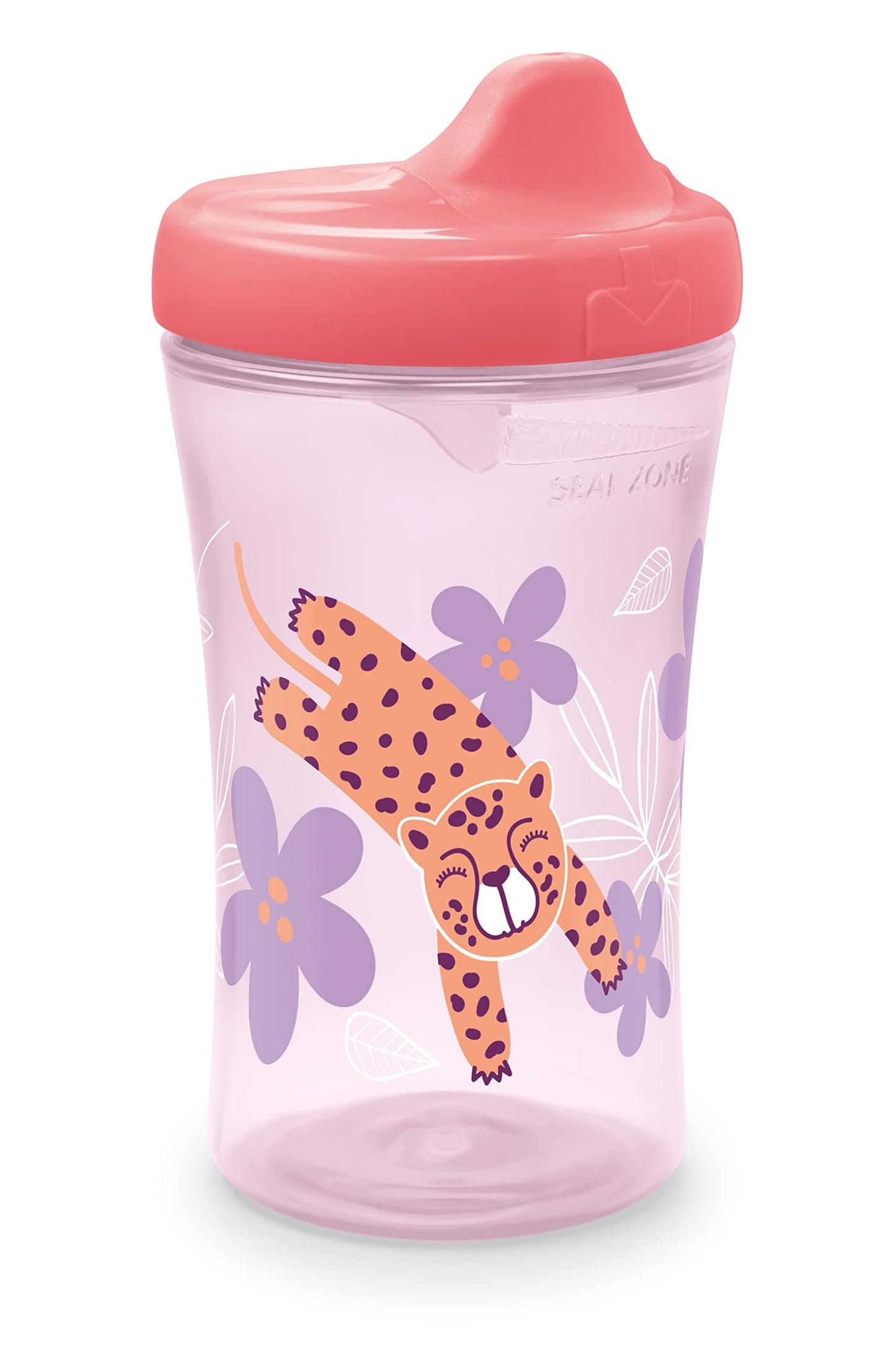 Gerber Graduates Advance Developmental Hard Spout Sippy Cup in Girl Colors, 10-Ounce (Pack of 4)