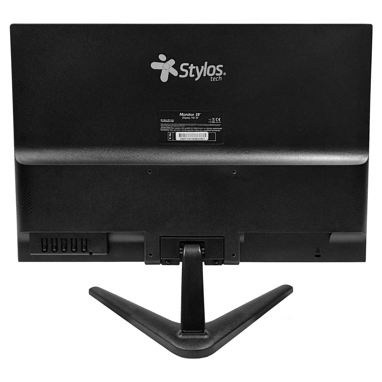 Monitor Stylos 19" HD Resolución 1440x900 HDMI/Vesa Tech