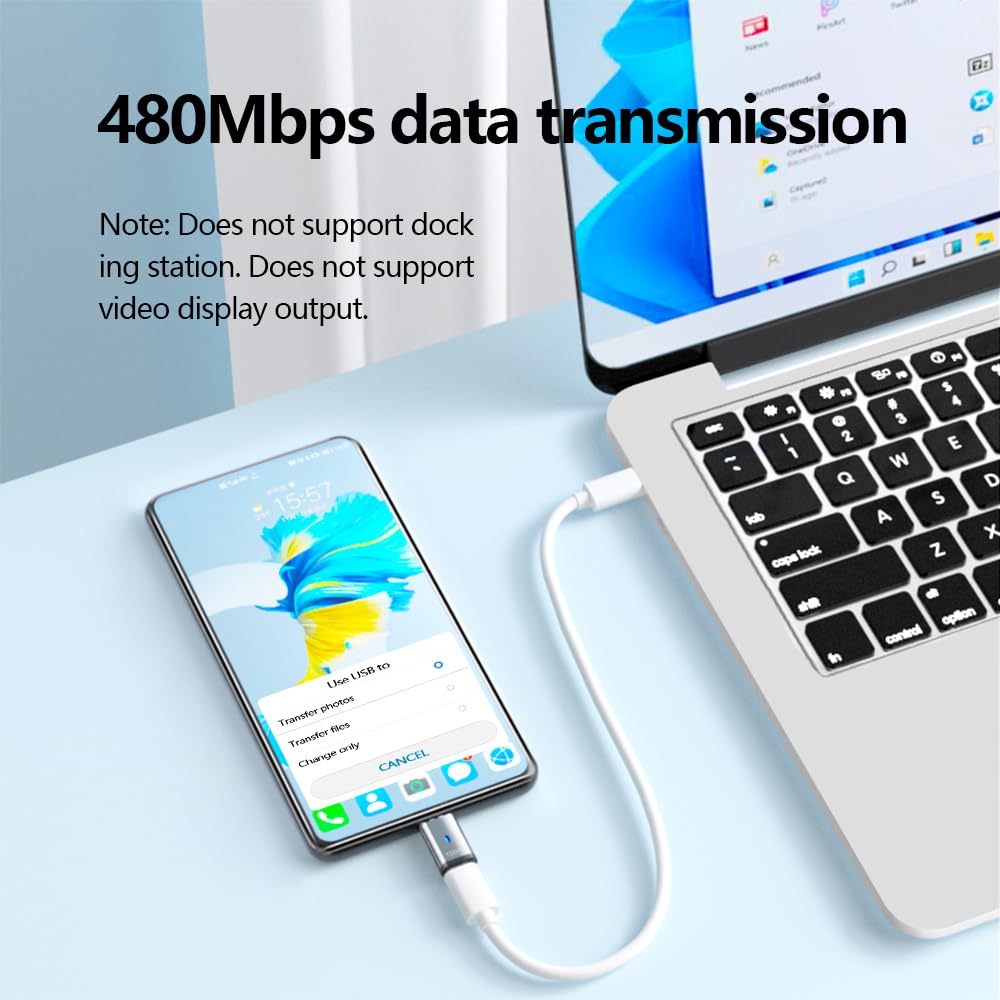 Adaptador Magnético USB C SHEEAST 120W Compatible con MacBook y iPad Pro