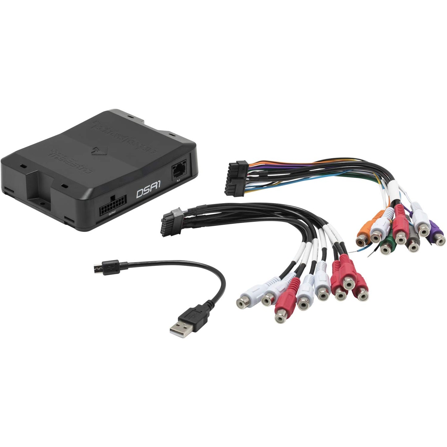 Procesador de Señal 8 Canales Rockford Fosgate Negro con Módulo Integrado iDatalink Maestro