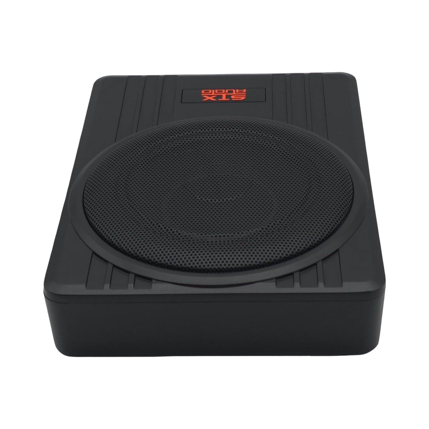 STX Audio STX1500US - Subwoofer amplificado de 1500W de 10 pulgadas con amplificador incorporado, filtro de paso bajo ajustable, control de impulso de graves - Solución compacta de audio para coche