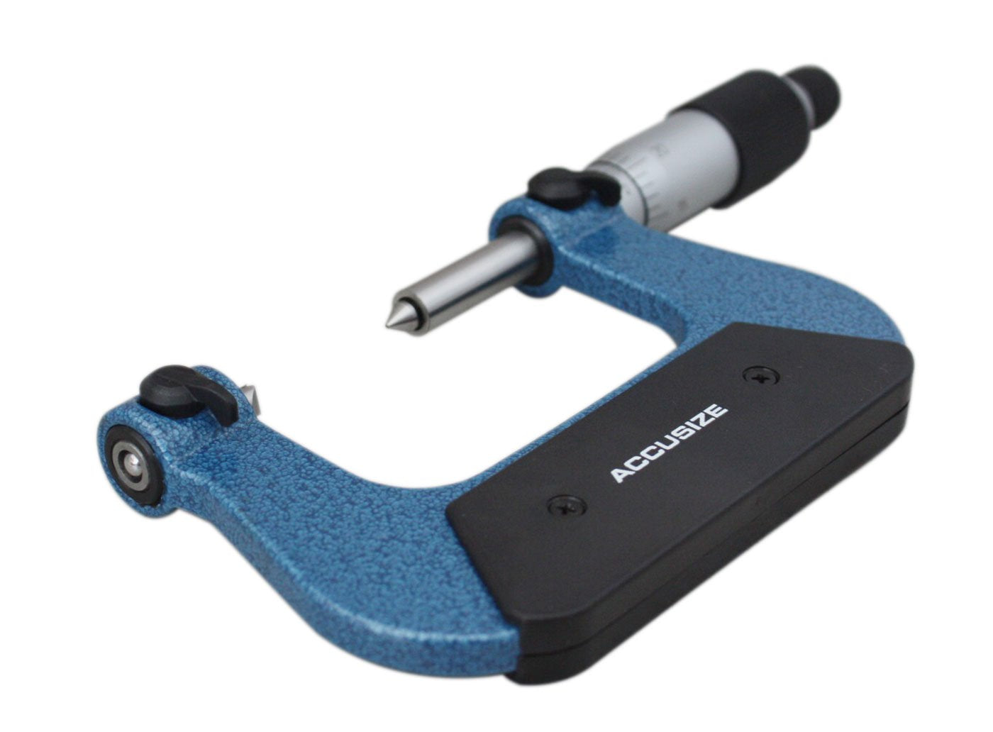 Accusize - 1-2'' x 0.0001'' Screw Thread Micrometer with 5 Anvil in Fitted Box, #S916-C751
