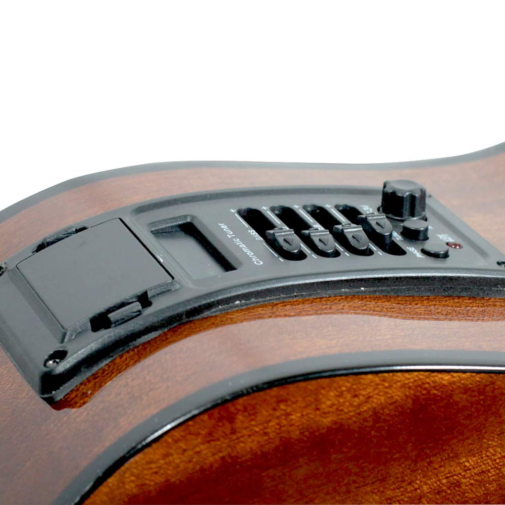 Guitarra Electroacústica Grand Auditorium La Sevillana GA-320CEQ color sombreado