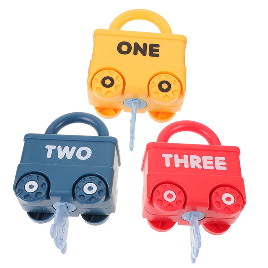 BCOATH 3 Piezas Juguetes de avión para niños pequeños 1-3 Actividades de Aprendizaje Preescolar Juguetes para niños pequeños Juguetes Infantiles Juguetes de motricidad Fina Tren