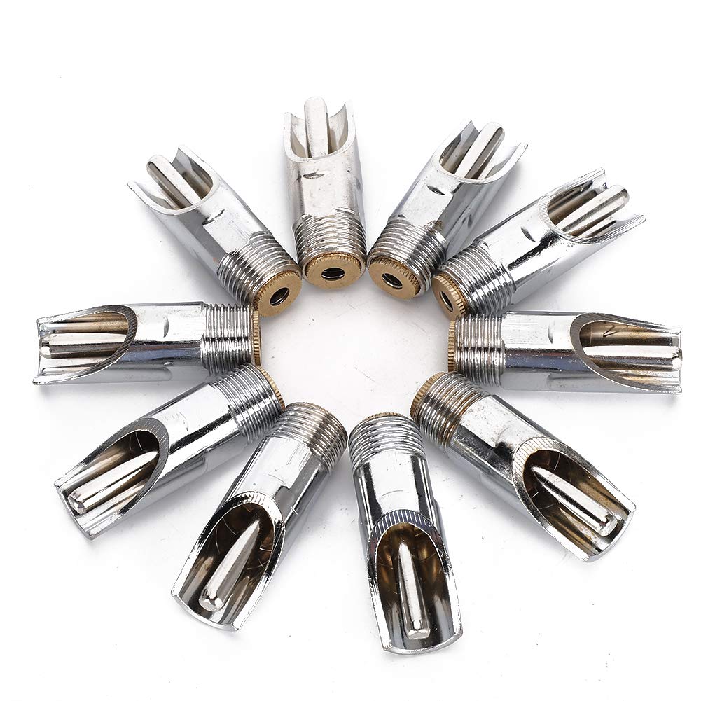 Bebedero para Cerdos, 10 Piezas de Metal Estilo Boca de Pato Bebedero para Cerdos Equipo de Agua Potable para Cerdos Suministros de Accesorios para Granjas de Ganado, Bebedero de