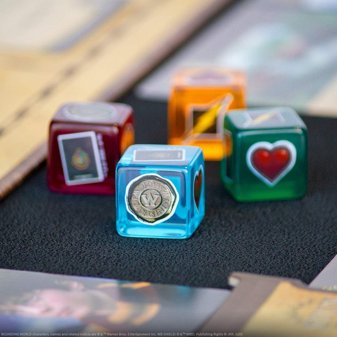 Juego de Mesa Usaopoly Harry Potter Hogwarts Battle Producto Oficial Cooperativo de Cartas para Construir Mazos