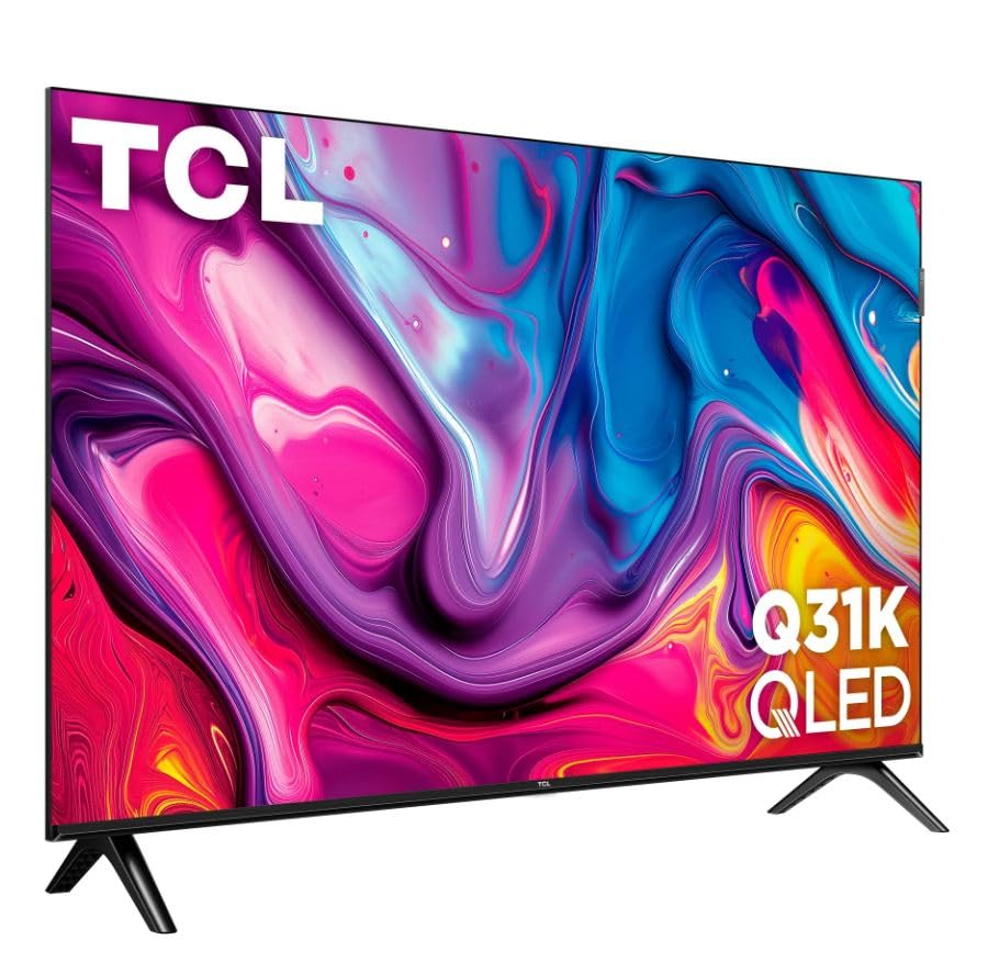 TCL Serie Q3 de 43" Pulgadas (1080p) Full HD QLED (Modelo 2025) - Smart Google TV, HDR, y Bajo Retraso, Gaming (Reacondicionada)