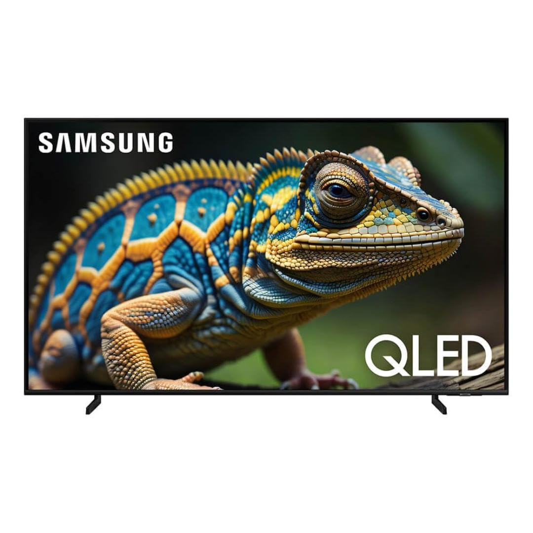 SAMSUNG 43 pulgadas clase QLED 4K Q60D Series Quantum HDR Smart TV con seguimiento de objetos Sound Lite, Motion Xcelerator, diseño delgado, centro de juegos, Alexa incorporado (QN43Q60D, modelo 2024)