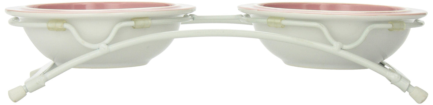Comedero para Mascotas Petrageous Designs Rosado 5 Pulgadas