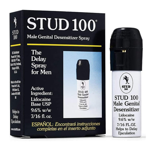 Desensibilizador Genital Masculino Stud 100 0.43 Onza Paquete de 2 para Hombre