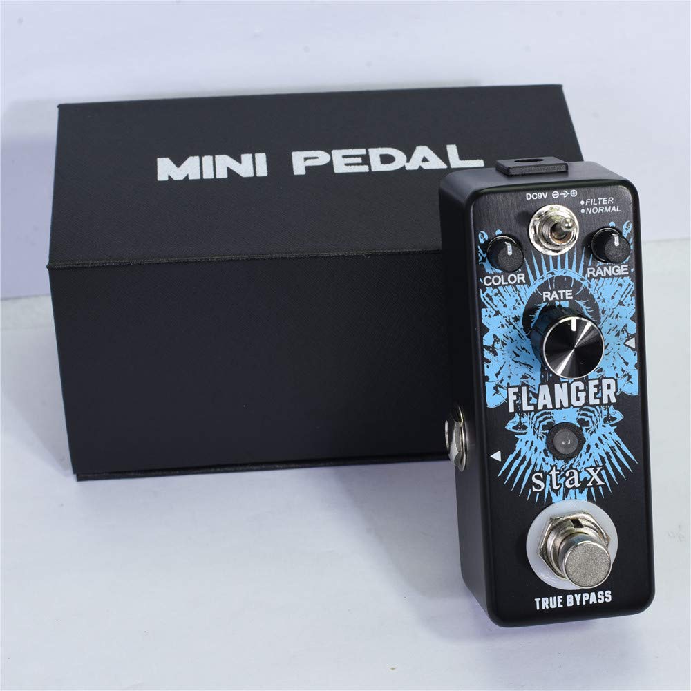 Pedal de Guitarra Stax Flanger Clásico Compacto Analógico