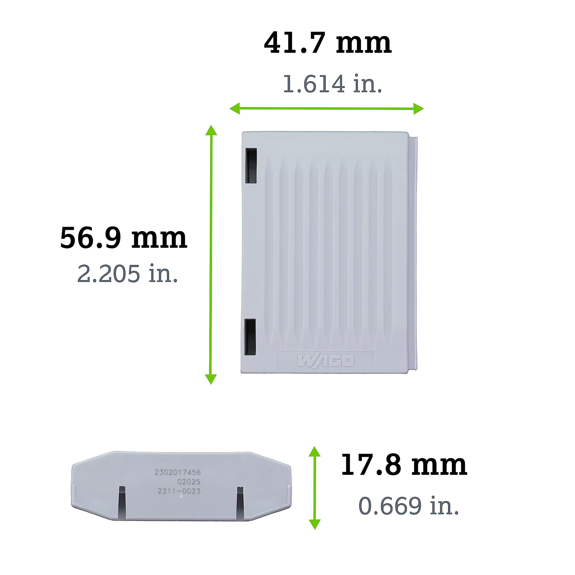 Gelbox WAGO Gris Mediano Protección contra la Humedad Certificado IPX8