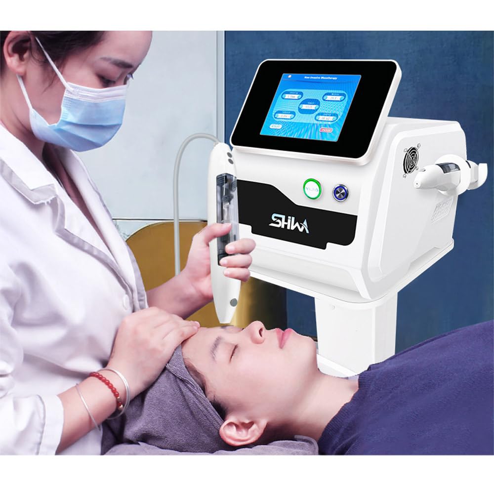 Tratamientos Vaporizador Facial, Spa Facial,Sistema de Agua facial,Dispensador de Agua Transcutánea sin aguja,Introductor de Atomización, para Agua o Esencia