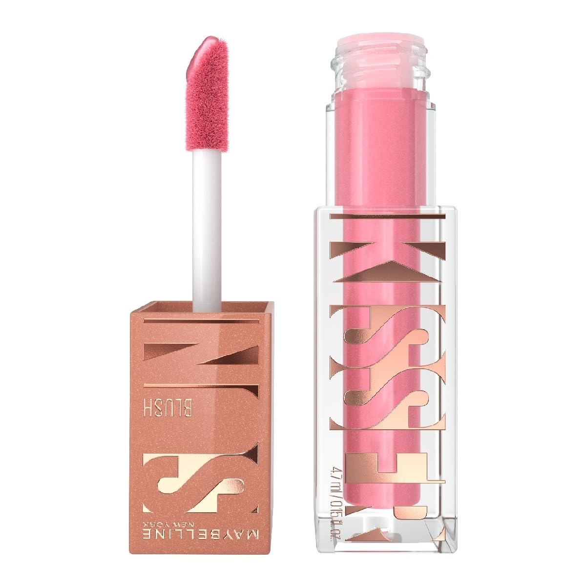 Maybelline New York Iluminador líquido de mejillas Sunkisser Blush, tono 05 Blazing Blush, 4.7ml