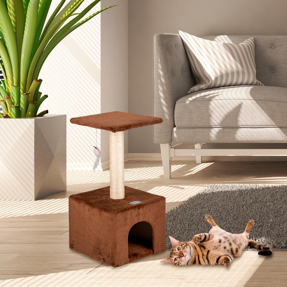 Fancy Pets Mueble con Juguetes para Gato de 60 Centímetros de Altura