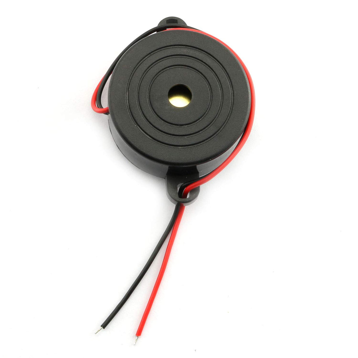 Buzzer Piezoeléctrico Activo RuiLing Negro, Sonido Continuo e Intermitente, 2-Pack, 85dB, 3-24V, Accesorios para Carro
