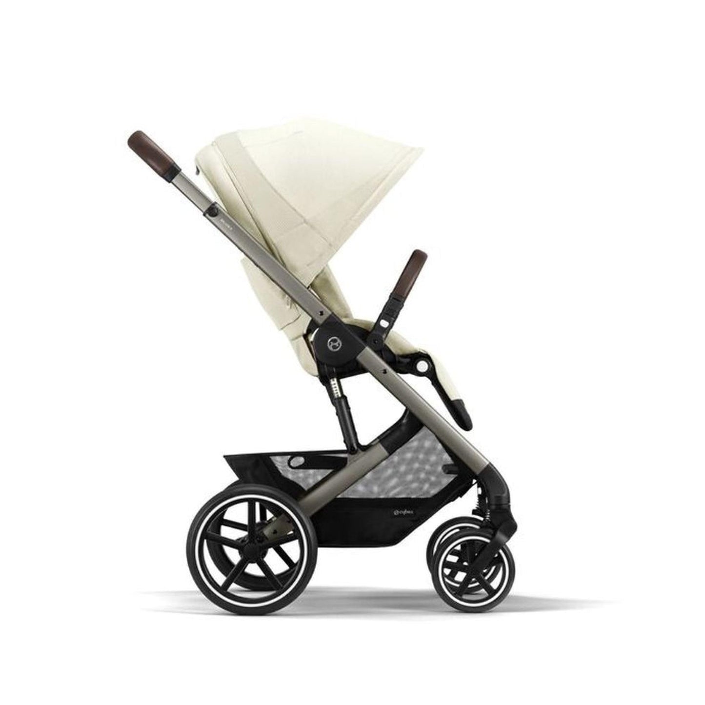 CYBEX Balios S Lux Carriola. Color Seashell Beige (Taupe Frame)