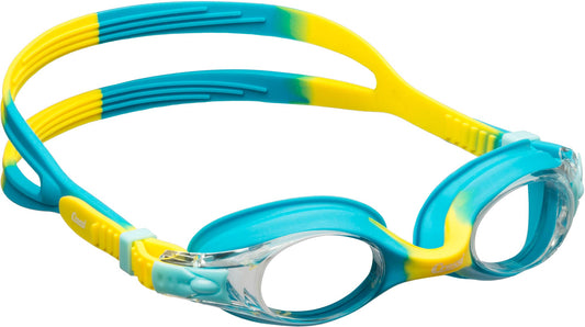 Cressi Dolphin 2.0, Azure/Amarillo, Clear Lens, Talla única