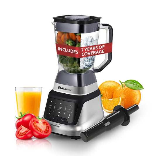 Koblenz Licuadora Profesional LKM-9406, 1200 W, 6 Programas de Licuado, Ultra Silenciosa, Vaso Plástico de 2 L, para Smoothies, Licuados, Jugos y Salsas, Incluye Accesorio, Licuadora para Batidos