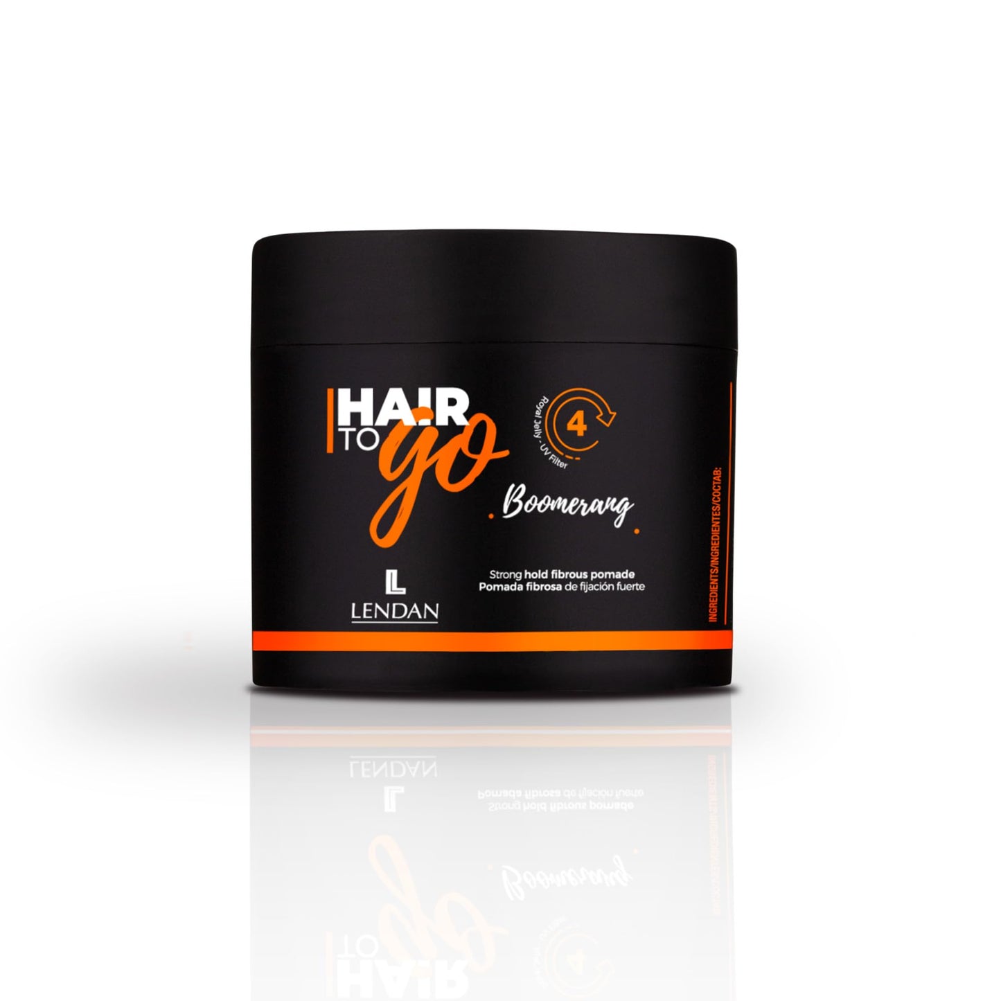 Lendan Hair To Go Boomerang Fibrous Pomade – Strong Hold & Matte Finish, 100ml