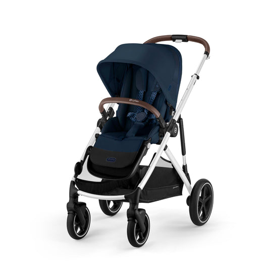 CYBEX Gazelle S Carriola doble, con más de 20 configuraciones. Color Ocean Blue (Silver Frame)