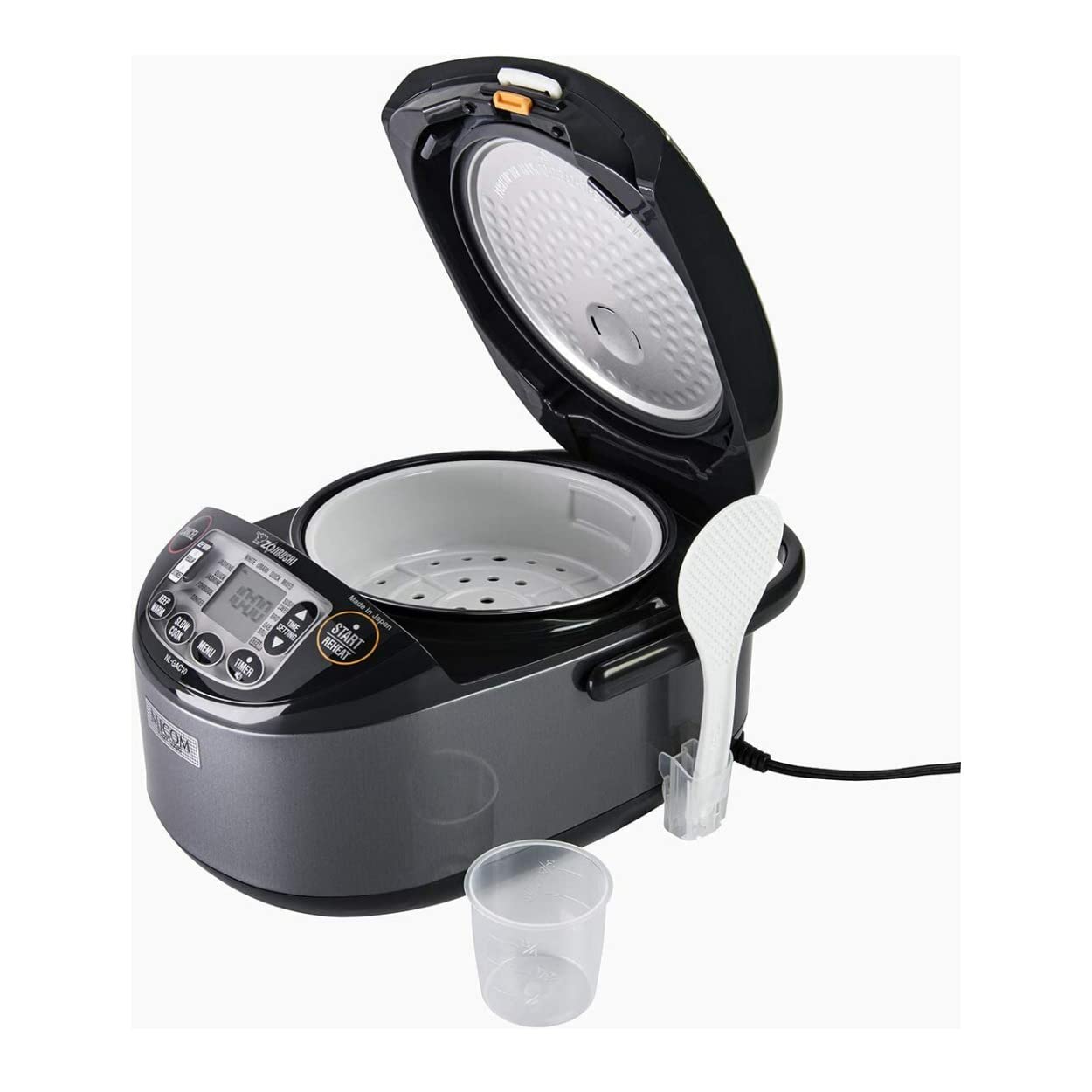 Arrocera y Calentador de Arroz Umami Micom Zojirushi Negro Metálico